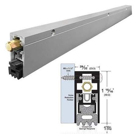 Strybuc Surface Automatic Door Bottom 19-1339AL-36